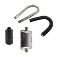 thumbnail image 3 of 251864810100, Accesorios de Calentador de Aire Tomo de Escape de la Tubería de Silenciador del Silenciador Fácil de Instalar Resistente a la Corrosión para RV, 3 of 7