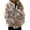 Pink, variant on Lovskoo 2024 Women's Faux Fur Teddy Coat Leopard Printed Fuzzy Fleece Long Sleeves Jackets Long Wool Cardigan Coat Outwear Pink