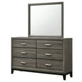 thumbnail image 4 of Watson 6-drawer Dresser with Mirror Grey Oak, 4 of 12