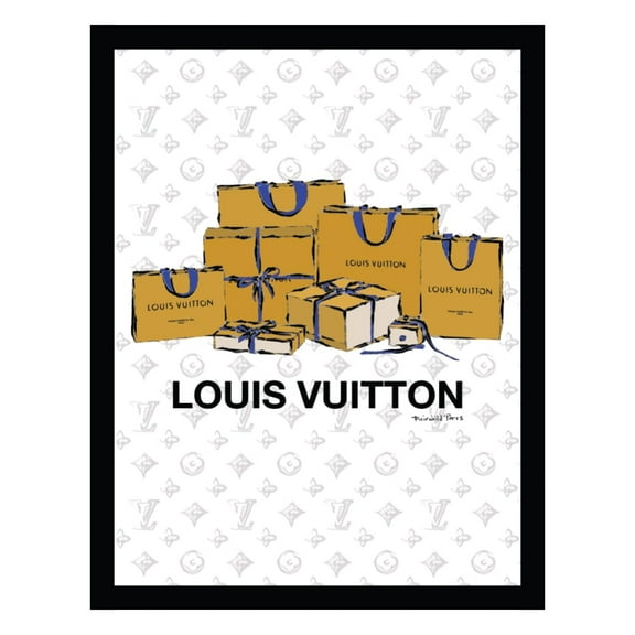 Fashion Designer Glam Bags - Framed Print