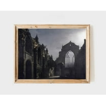 Dark Academia Decor Print, Vintage Dark Gallery Wall Art, Whimsical Victorian Moody Vintage Portrait,Surreal Art Wall Art, Modern Wall Decor, 8x12 UNFRAMED