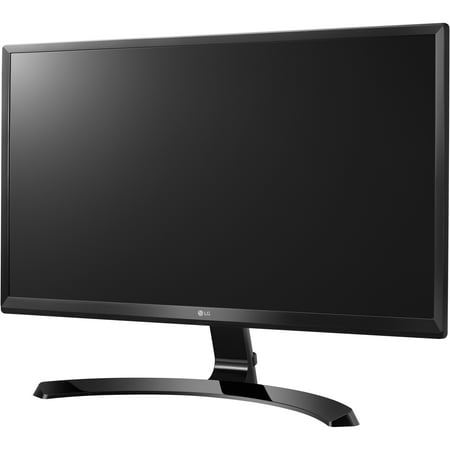 LG - 24" IPS LED 4K UHD FreeSync Monitor (HDMI, Display Port) - Black