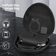 Fintie Hard Case for AirPods Max 2 (2026) & AirPods Max 1 (2024/2020) – Shockproof Protective Travel Carrying Case with Auto Sleep/Wake (Black)