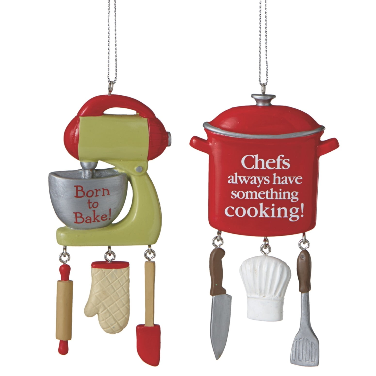 Kitchen Christmas Ornaments 