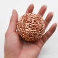 thumbnail image 4 of 10Pcs Copper Metal Wire Sponge Ball Iron Tip Nozzle Cleaner Slag Remover Tool, 4 of 8