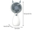thumbnail image 3 of Tuphregyow Fan For Office,Bedroom, Home Small Electric Fan Handheld Portable Rechargeable Mini Student Handheld Dormitory Class, 3 of 8