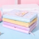 thumbnail image 3 of Joytop SR 3733-3736, cuaderno diario con tapa dura hueca Kawaii con melodía de gato y perro, A6, libro con tapa de goma con forma especial, 3 of 4