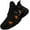 Black-orange-b, variant on Men's Athletic Running Shoes Lightweight Comfortable Skull Goth Shoes Casual Sports Gym Walking Tennis Sneakers for Women