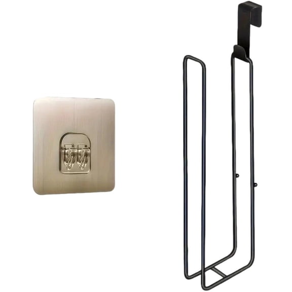 Toilet Paper Holder, Over The Tank Toilet Paper Holder, Toilet Paper Roll Holder, Wall Mount Toilet Paper Storage for Bathroom Storage and Organization