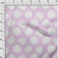 thumbnail image 3 of oneOone Georgette Viscose Lavender Fabric Asian Ikat Fabric For Sewing Printed Craft Fabric By The Yard 42 Inch Wide, 3 of 4