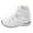 White, variant on Mostsola Womens Platform Wedge Sandals Closed Toe Walking Shoes Summer Hollow out High Top Boots