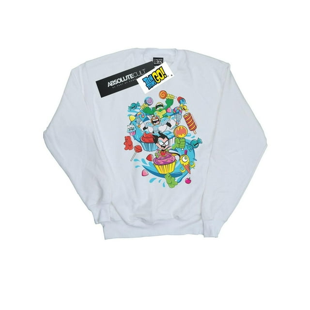 DC Comics Chandail en Molleton Femmes Teen Titans Go Candy Mania