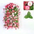 thumbnail image 2 of Artificial Hanging Morning Glory Flowers, Realistic Artificial Hanging Flowers for Outdoor, Wedding Corridor Yard Gardens Porches Patios Balconies Aisle Decor, 2 of 6