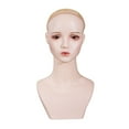 thumbnail image 1 of Cabeza de Maniquí para Exhibición de Joyas, Accesorio para Exhibición de Postizos, Busto de Maniquí Realista para Gafas., 1 of 9