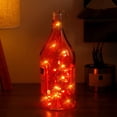 thumbnail image 3 of Cadena de luces LED de 50 LED a batería de 16,4 pies con 8 modos de parpadeo, control remoto y temporizador para otoño, Halloween, Acción de Gracias, bodas, fiestas de cumpleaños, decoración del hogar, 3 of 5
