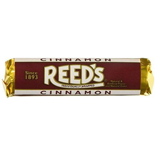 CANDYRUS Reed's Rolls Cinnamon Candies, 24 Count