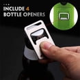 thumbnail image 4 of LOWLHOME Beer Bottle Insulators Sleeves, Zip-up Neoprene Insulated Bottle Jacket with Bottle Opener, Built-in 12oz Standard Beer Bottles Covers, 4 of 5