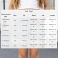 thumbnail image 3 of Taqqpue Girls Jean Shorts 2-15T,Y2K Vintage Elastic Mid Waist Straight Wide Leg Denim Shorts Frayed Hem Under 10 for Girls, 3 of 9