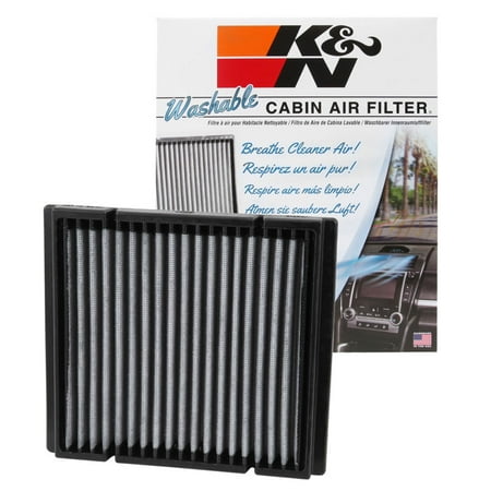 Washable cabin filter