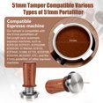 thumbnail image 4 of IKAPE 51mm Espresso Coffee Tamper, Spring-loaded, 4 of 6