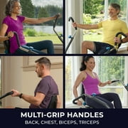 Teeter FreeStep LT1 Recumbent Cross Trainer Stepper, Zero-Impact Exercise Bike, Free App w/Trainer Workouts