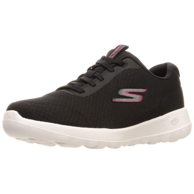 Zapatilla Skechers Go Walk Joy-Ecstatic para mujer, color blanco y negro