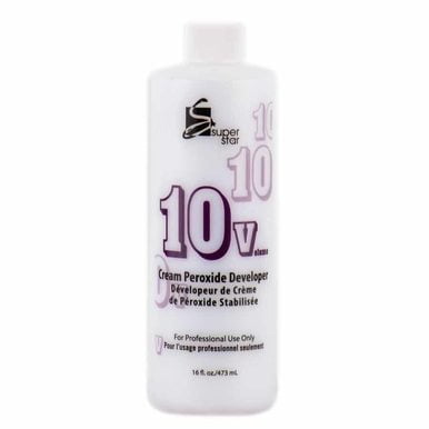Super Star Cream Peroxide Developer 10 Volume 16 oz.