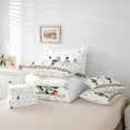 thumbnail image 6 of jejeloiu Marry Christmas Twin Bedding Sets 7-Piece,Red Nutcracker Bedding Comforter Set,Chic Princess Prince Sheet Sets For Girls Boys,Ultra Soft Home Decor Reversible, 6 of 8