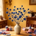 thumbnail image 6 of Clearance! Independence Day Star Model Branch Decor 12.99In for 4th Of July Party Vase Flower Pot Centerpiece Porch Entryway Table Memorial Day Veterans Day Patriotic Home Decor Mantel Shelf Tabletop, 6 of 6