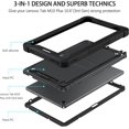 thumbnail image 2 of Due Case pour Lenovo Tab M10 Plus 10.6 "(3rd Gen) 2022-Lourd Devoir Pied Dur PC Couverture Corps Entier de Protection, 2 of 5