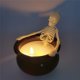 thumbnail image 5 of Blue Vela decorativa de Halloween, centros de mesa, vela novedosa, adorno interior, 5 of 5