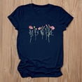 thumbnail image 2 of Nurse Graphic Tees for Women 2026 Summer Casual Short Sleeve Crewneck Nurse T Shirts, 2 of 4