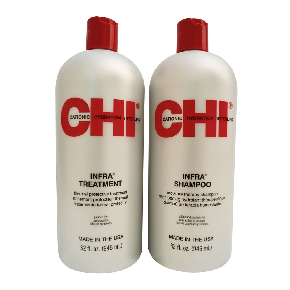 CHI CHI Infra Duo Shampoo & Treatment Set 32 OZ