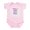 Petal Pink, variant on CafePress - Daddy's Little Bean Bean Infant Creeper - Baby Light Bodysuit, Size Newborn - 24 Months