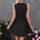 thumbnail image 5 of Vestido Sin Mangas Con Vuelo, Fluido, Transpirable, Elegante, De Gasa, Con Volantes, Un Dobladillo, Vestido Corto Ajustable Para La Vida Diaria ANGGREK Otros, 5 of 6