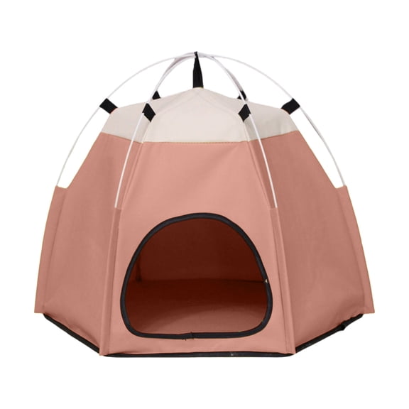 Deeceymbur Hexagon Pet Tent Outdoor Camping Portable Folding Cat Dog House Waterproof Tear Resistant Travel Shelter Lightweight Bed