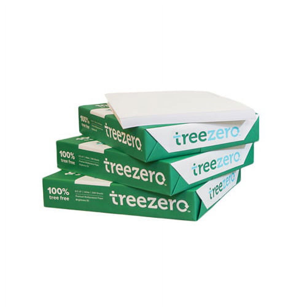 Tree Zero Copy Paper, 20lb, 8.5x11, 92 Bright, 1 Ream-500 Sheets