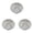 Sliver 3 Packs, variant on 50PCS Aluminum Cupcake Cake Cookie Lined Mold Mould Tin Baking Tool Hot 4PCS,7 cmx2 cm,Yellow