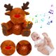 thumbnail image 5 of Juguete Musical para Dormir  Compañero Bebé Alce Navideño Con Música Y Luces, 5 of 9