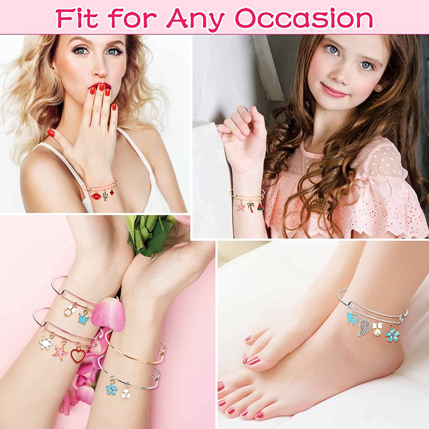 CandWuom Jewelry Making Kit with Plier and Gift Box photo 3