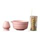 thumbnail image 1 of Juego de Matcha japonés, cuenco tradicional para Matcha, herramientas, accesorios de cerámica portátiles, kit de para amantes, soporte para Rosa, 1 of 9