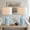 20.5" Light Blue-2 Pack, variant on 24" Modern Ceramic White Bedside Lamp Set of 2 Table Lamp for Bedroom Decor Farmhouse Table Lamp for Living Room Office Dorm