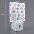thumbnail image 2 of Cauagu Sea Turtle Print LED Nightlight,0.5W Night Lights Plug into Wall 1 Pack with Dusk-to-Dawn Light Sensor Soft Glow Lamp for Bathroom Adult Hallway-UK, 2 of 7