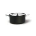 thumbnail image 1 of TVS Maestrale 8" Non-Stick Dutch Oven + Flat Glass Lid with Silicon Rim, 1 of 1