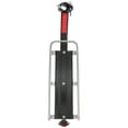 thumbnail image 1 of FRCOLOR cargo racks Aluminum Alloy Quick-release Rear Shelf Rear Seat Bike Carrier Rack Mount Racks Black,18.5"X4.72"X3.94", 1 of 5
