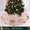 thumbnail image 3 of Yayeee Christmas Tree Skirt 47 inches for Xmas Tree Holiday Party Decoration, Hand Drawn Cups, 3 of 6