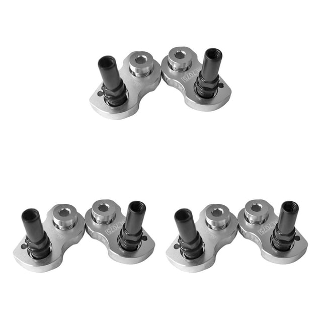 Eigraketly Mi.Xim bicicletas V adaptador extensor de freno modificación pieza de repuesto convertidor de extensión accesorio de montar plata Type1 NO1