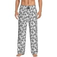 thumbnail image 1 of Fotbe Snake Pantalones de Pijama para Hombre, Pantalones de Dormir, Pantalones de Casa con Cintura Ajustable y Bolsillos-X-Large, 1 of 6