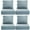 Baby Blue, variant on Bellefurn Outdoor Deep Seat Cushion 24 X 24 X 6 inch for Patio Furniture,Outdoor Chair Cushions Waterproof & Fade Resistant Patio Furniture Cushions for Wicker Chair, Sofa, Couch