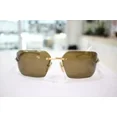 thumbnail image 2 of Pra-da Pra-da PR A55S Satin Yellow Gold/Dark Brown (15N-01T N), 2 of 17